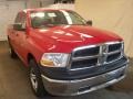 2010 Flame Red Dodge Ram 1500 ST Quad Cab 4x4  photo #11