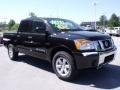 2010 Galaxy Black Nissan Titan SE Crew Cab  photo #7