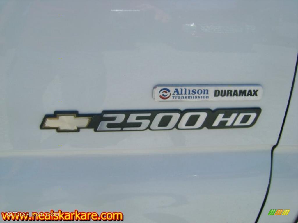 2006 Silverado 2500HD LS Crew Cab 4x4 - Summit White / Dark Charcoal photo #12