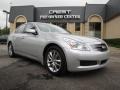 2008 Liquid Platinum Silver Infiniti G 35 Journey Sedan  photo #1