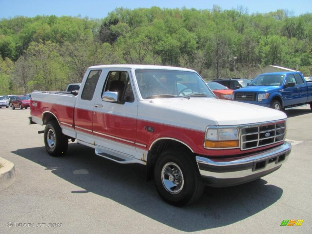 Oxford White 1996 Ford F150 XLT Extended Cab 4x4 Exterior Photo #29376660
