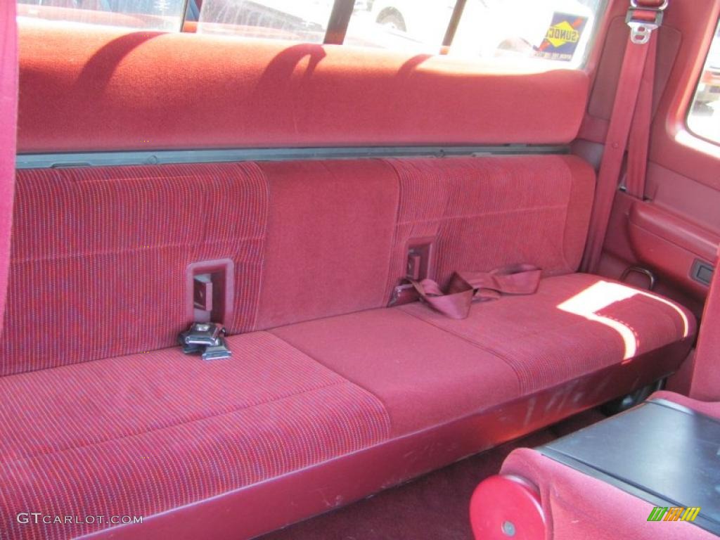 1996 Ford F150 XLT Extended Cab 4x4 Rear Seat Photos