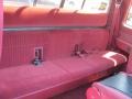 1996 Ford F150 Ruby Red Interior Rear Seat Photo