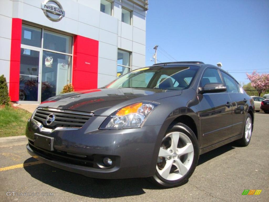 2007 Altima 3.5 SE - Dark Slate Metallic / Frost photo #1