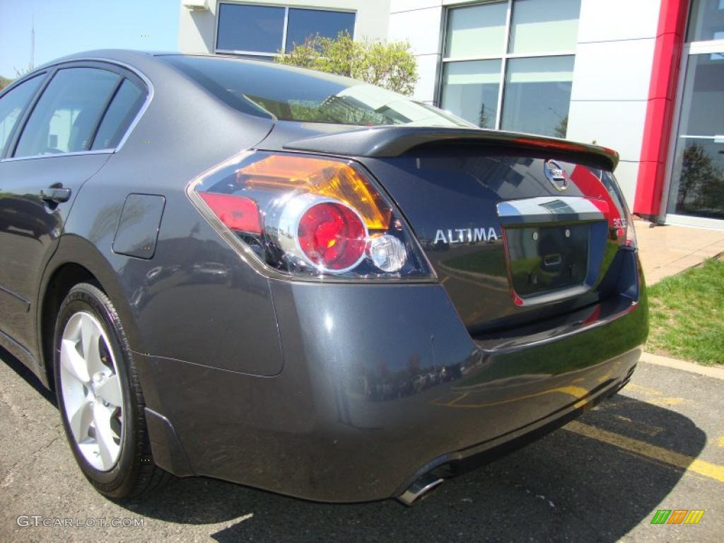 2007 Altima 3.5 SE - Dark Slate Metallic / Frost photo #18