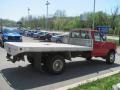 Vermillion Red - F350 XL Regular Cab 4x4 Chassis Photo No. 5