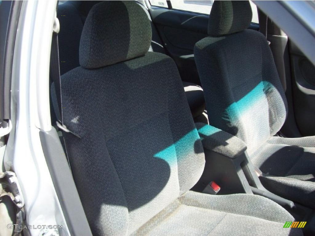 1999 Civic LX Sedan - Vogue Silver Metallic / Gray photo #15