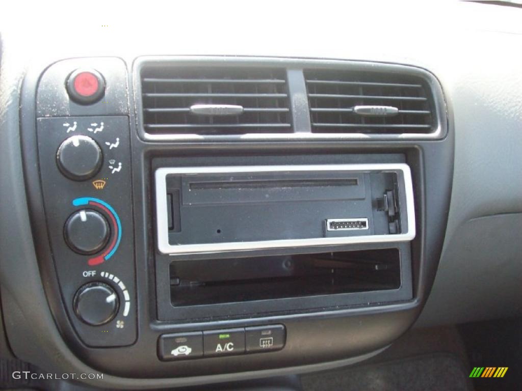 1999 Civic LX Sedan - Vogue Silver Metallic / Gray photo #16