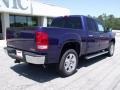 2010 Laser Blue Metallic GMC Sierra 1500 SLE Crew Cab  photo #8