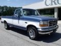 Bright Regatta Blue Metallic - F150 XLT Regular Cab Photo No. 2