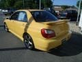 Sonic Yellow - Impreza WRX Sedan Photo No. 3