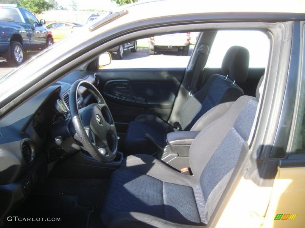 2003 Impreza WRX Sedan - Sonic Yellow / Black photo #14