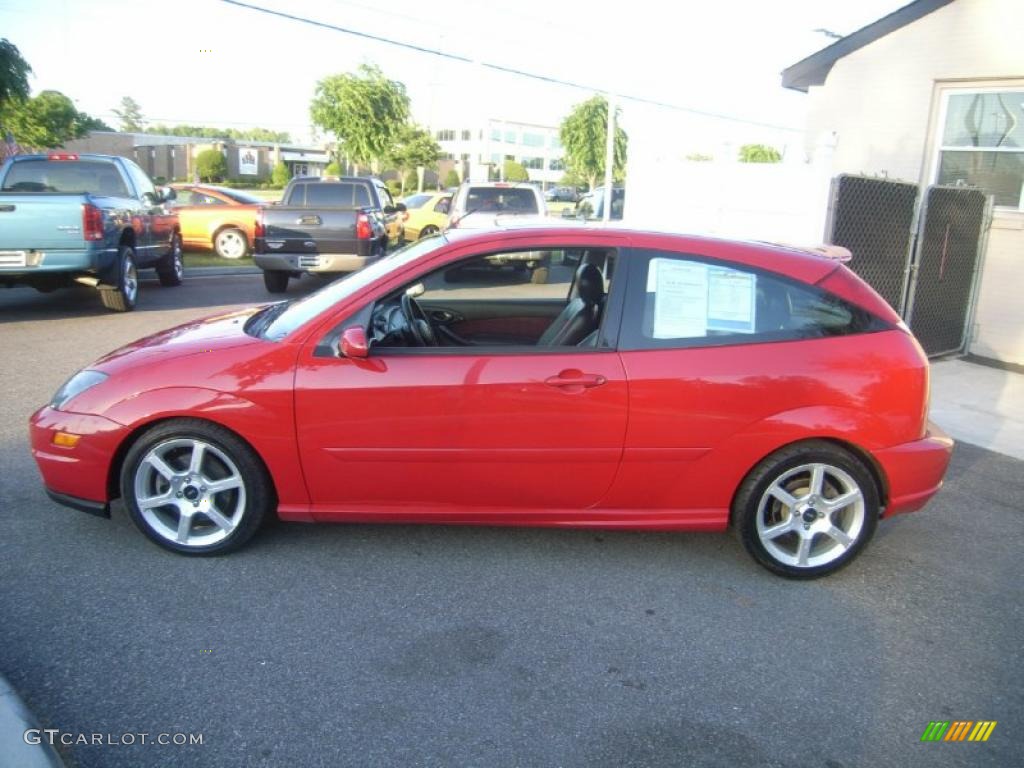 2004 Focus SVT Coupe - Infra-Red / Black/Red photo #2