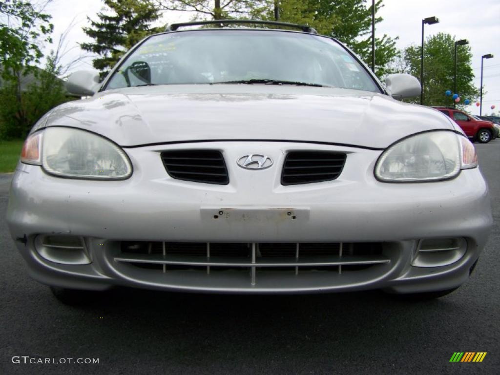 2000 Elantra GLS Wagon - Sandalwood / Gray photo #2