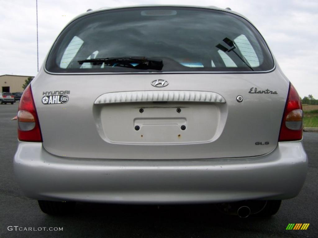2000 Elantra GLS Wagon - Sandalwood / Gray photo #5