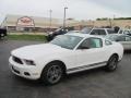 2010 Performance White Ford Mustang V6 Premium Coupe  photo #1