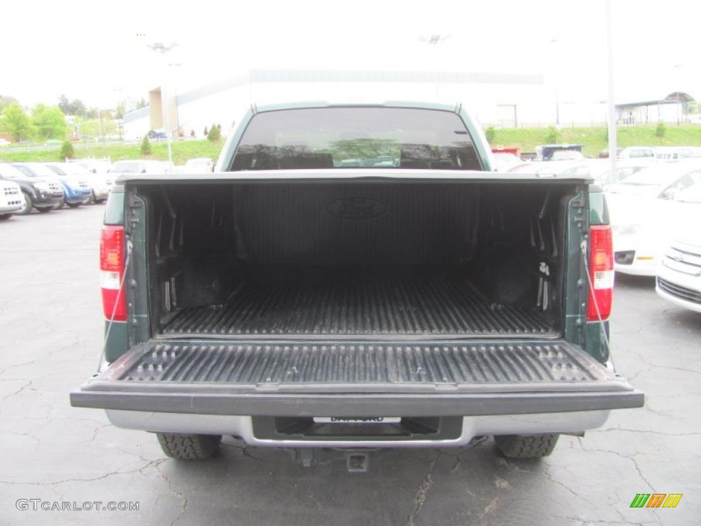 2007 F150 XLT SuperCab 4x4 - Forest Green Metallic / Medium Flint photo #7