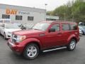 2008 Inferno Red Crystal Pearl Dodge Nitro SLT 4x4  photo #1