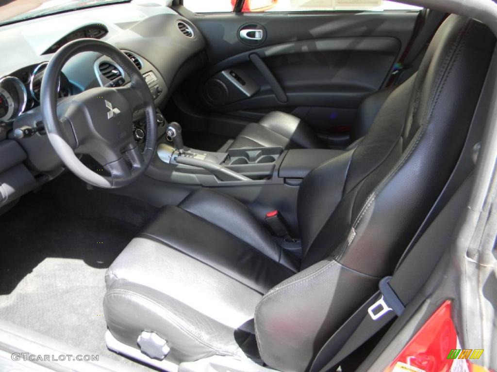 2006 Eclipse GS Coupe - Pure Red / Dark Charcoal photo #14