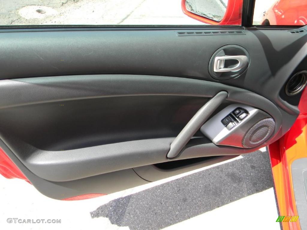 2006 Eclipse GS Coupe - Pure Red / Dark Charcoal photo #15