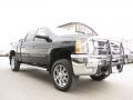 2009 Black Chevrolet Silverado 2500HD LT Crew Cab 4x4  photo #9