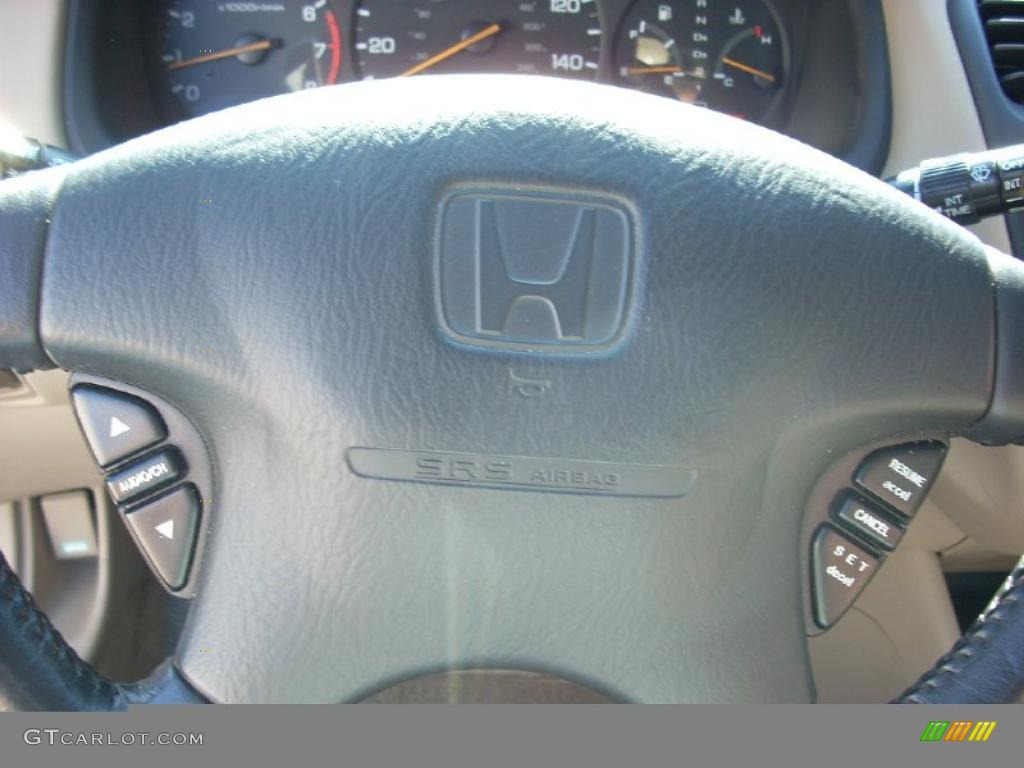 1999 Accord EX V6 Coupe - Dark Emerald Pearl / Ivory photo #14