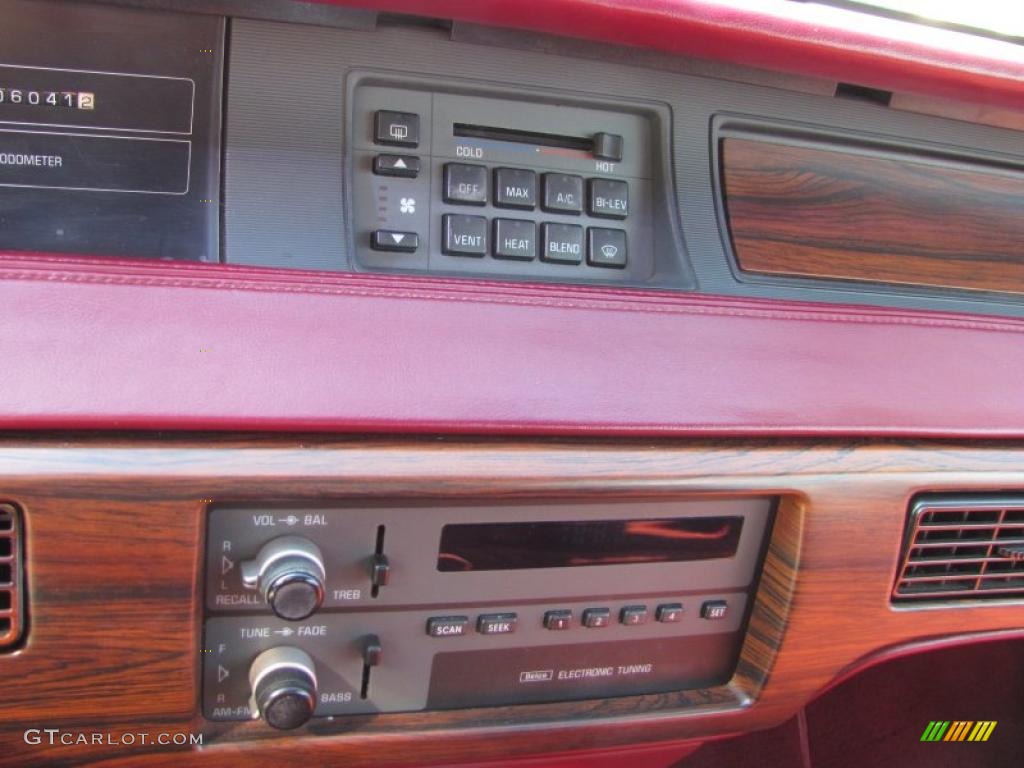 1992 Lumina Sedan - Medium Garnet Red Metallic / Red photo #12