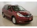 2008 Salsa Red Pearl Toyota Sienna Limited AWD  photo #1