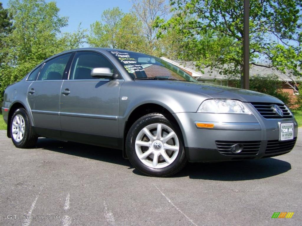 2004 Passat GLS Sedan - Stonehenge Grey Metallic / Grey photo #1