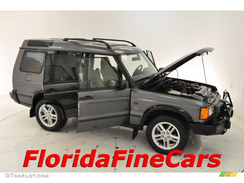 2002 Discovery II SE - Bonatti Gray Pearl / Bahama Beige photo #7