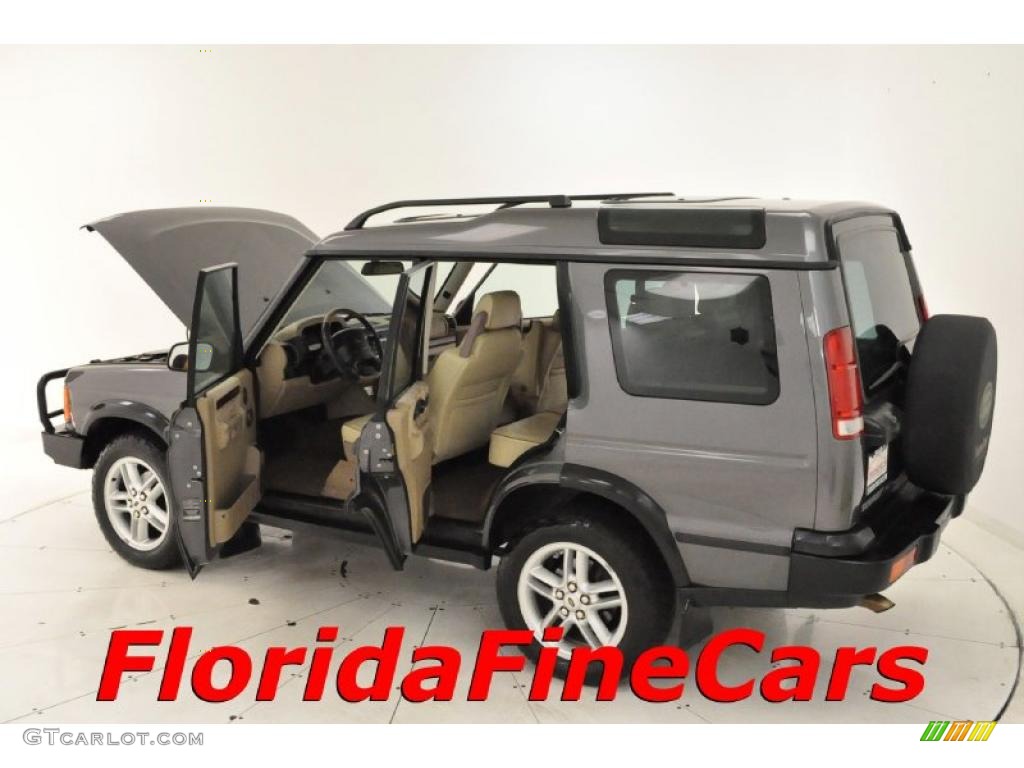 2002 Discovery II SE - Bonatti Gray Pearl / Bahama Beige photo #8