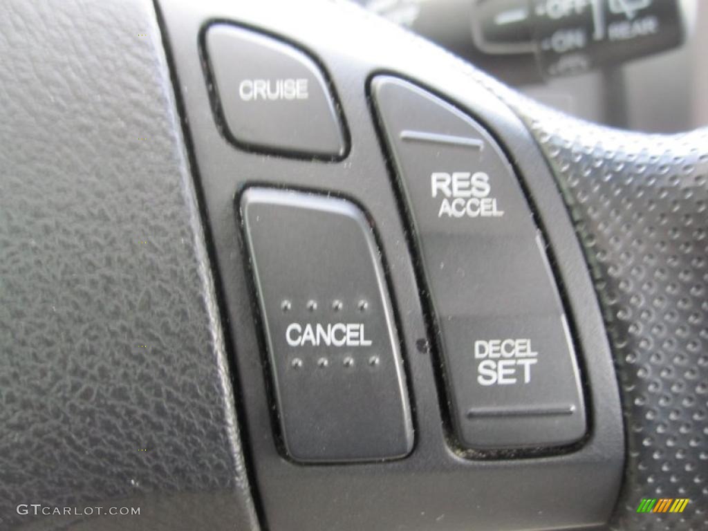 2008 CR-V LX 4WD - Nighthawk Black Pearl / Black photo #12