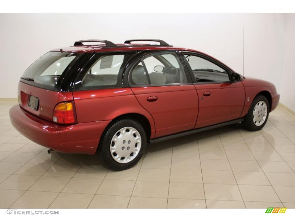 1997 S Series SW2 Wagon - Medium Red / Gray photo #7