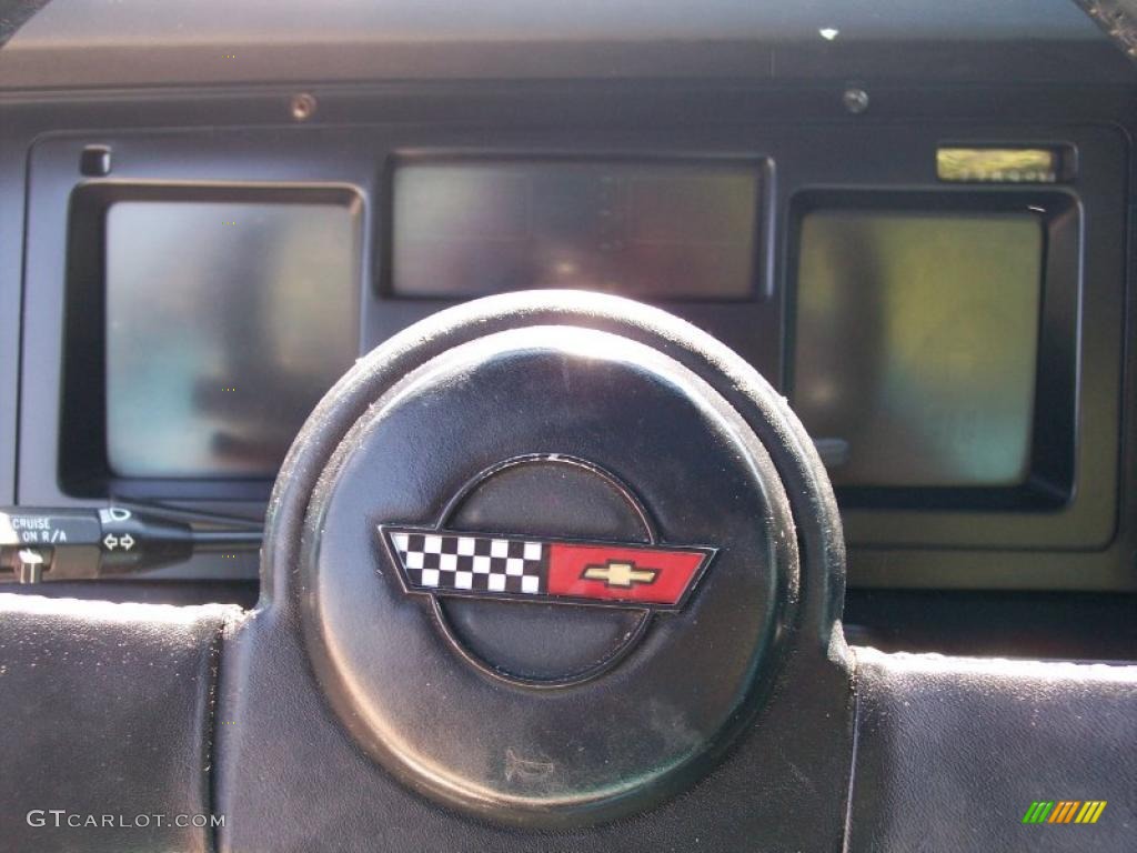 1987 Corvette Coupe - Medium Blue Metallic / Blue photo #22