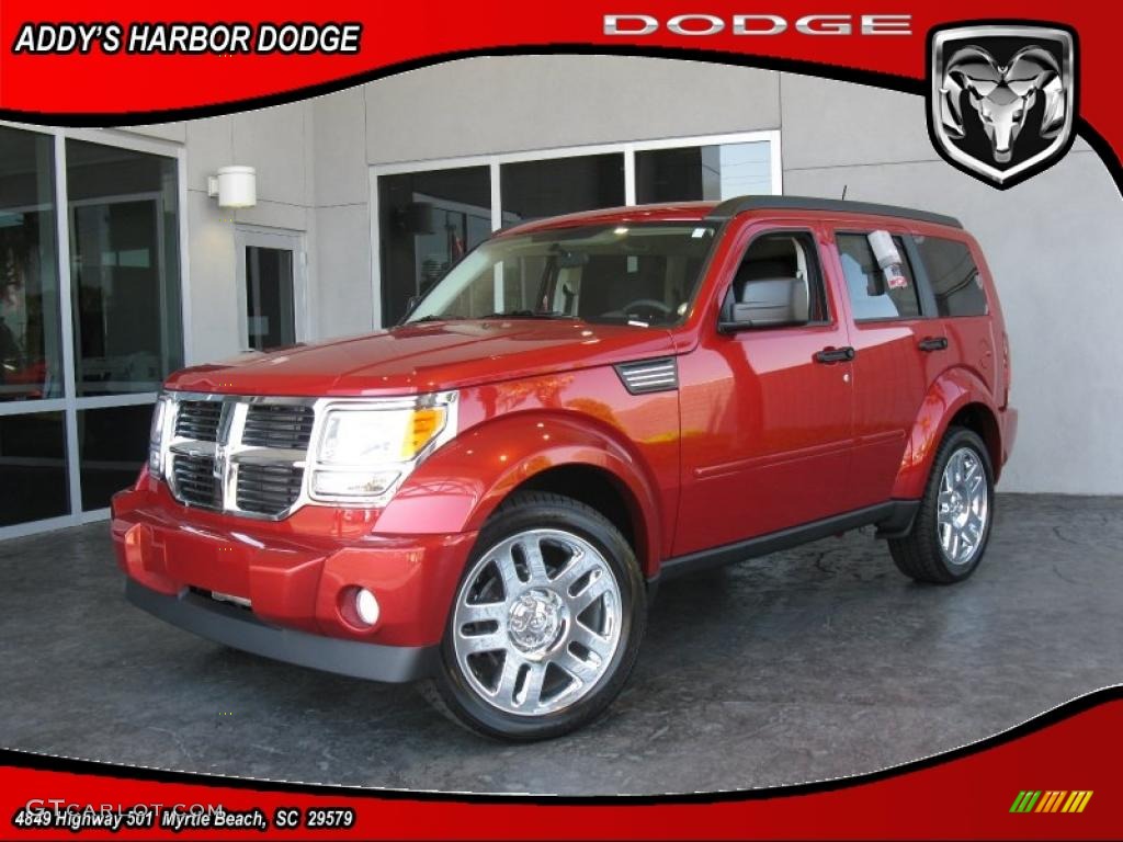 Inferno Red Crystal Pearl Dodge Nitro