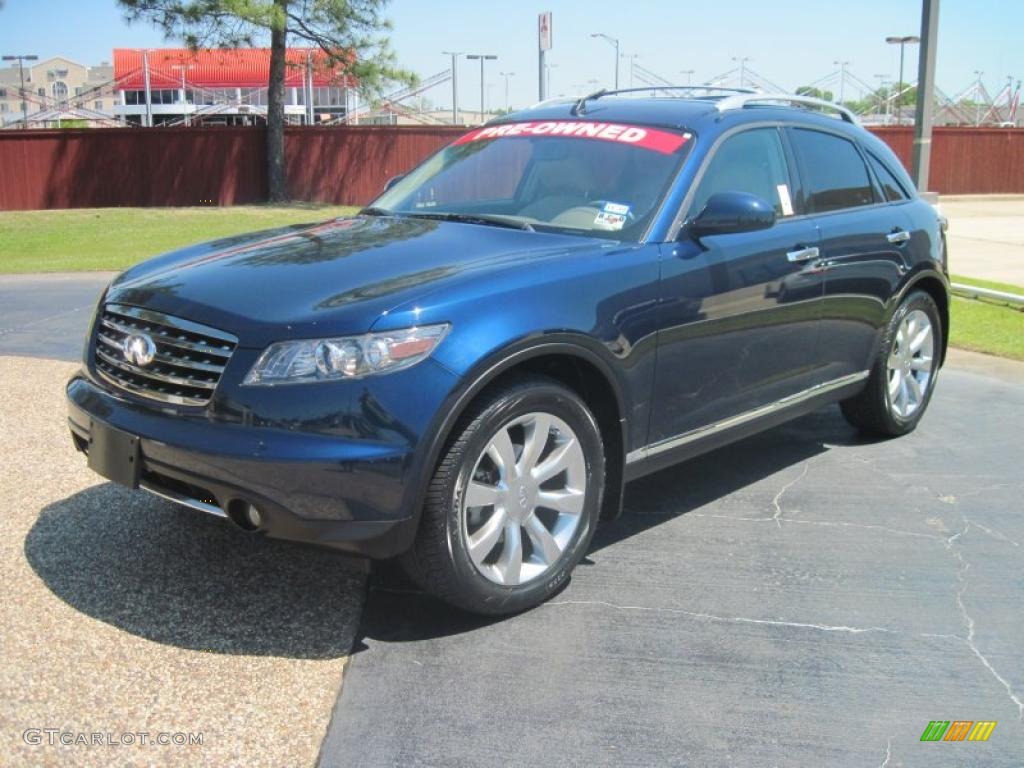 Sapphire Blue Pearl Infiniti FX