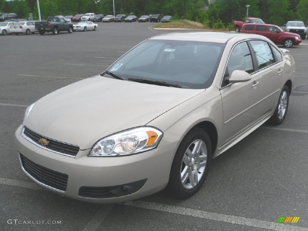2010 Impala LT - Gold Mist Metallic / Ebony photo #1