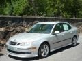 2007 Silver Metallic Saab 9-3 Aero Sport Sedan  photo #2