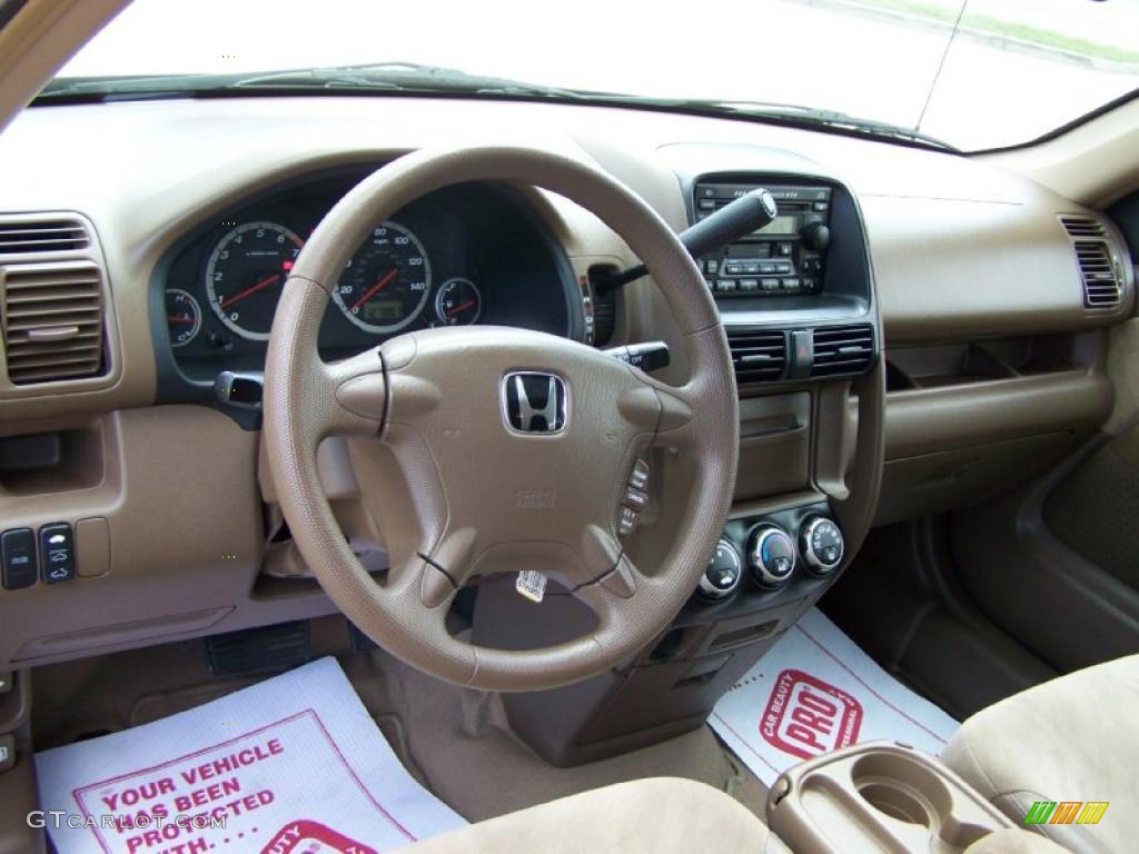 2003 CR-V EX 4WD - Mojave Mist Metallic / Saddle photo #5