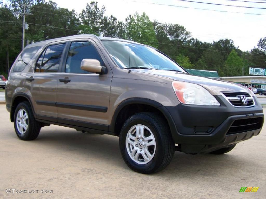 2003 CR-V EX 4WD - Mojave Mist Metallic / Saddle photo #46