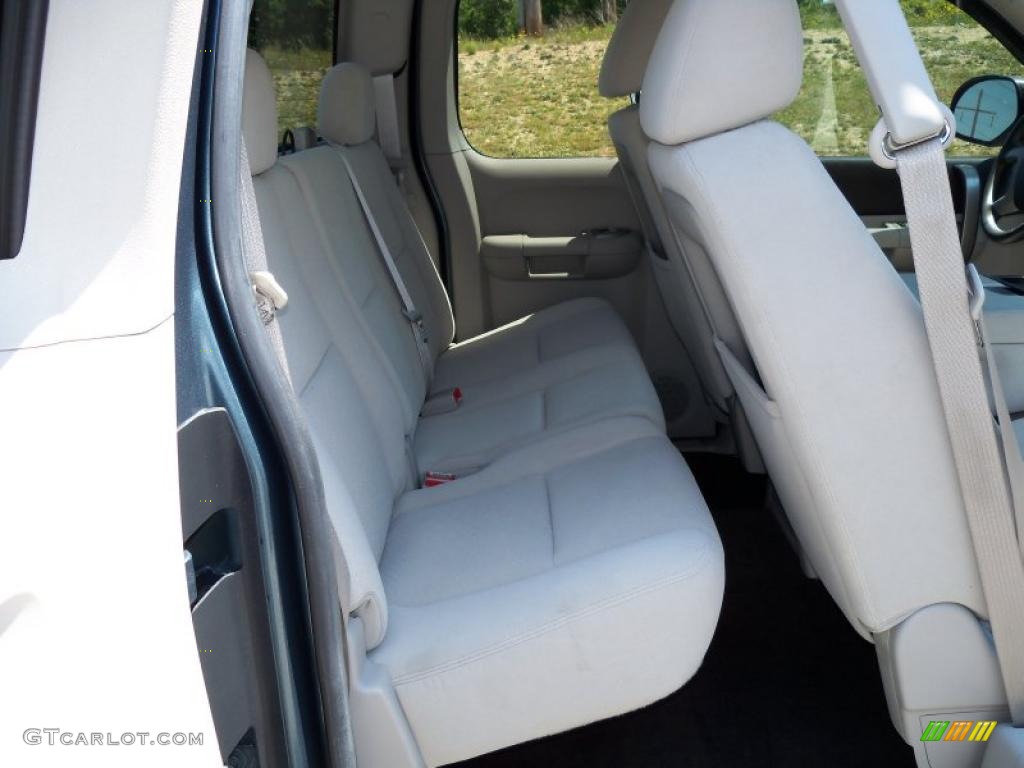 2008 Silverado 1500 LT Extended Cab 4x4 - Blue Granite Metallic / Light Titanium/Ebony Accents photo #27