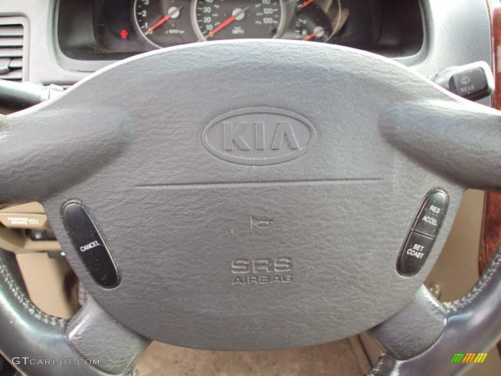 2003 Sedona EX - Dark Emerald Green / Beige photo #21