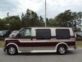 Dark Carmine Red Metallic - Express G1500 Passenger Conversion Van Photo No. 2