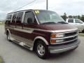 Dark Carmine Red Metallic - Express G1500 Passenger Conversion Van Photo No. 10