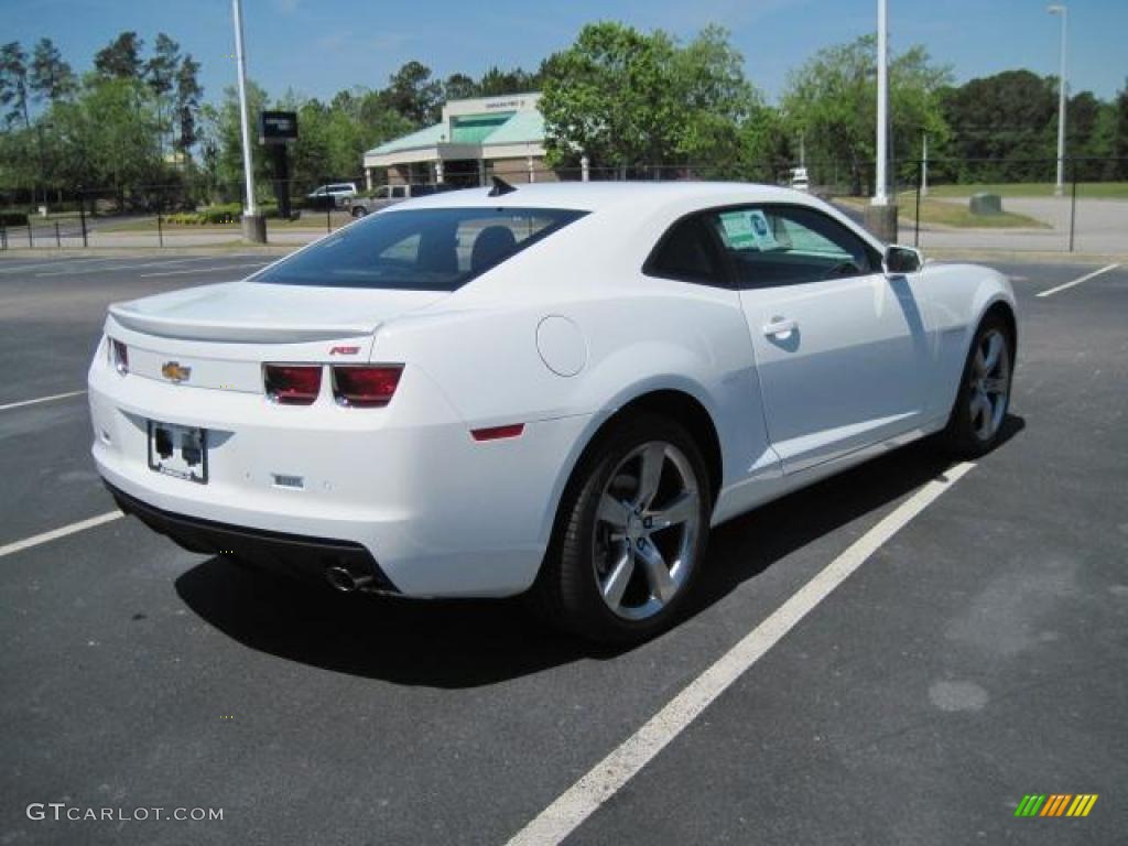 2010 Camaro LT/RS Coupe - Summit White / Black photo #2