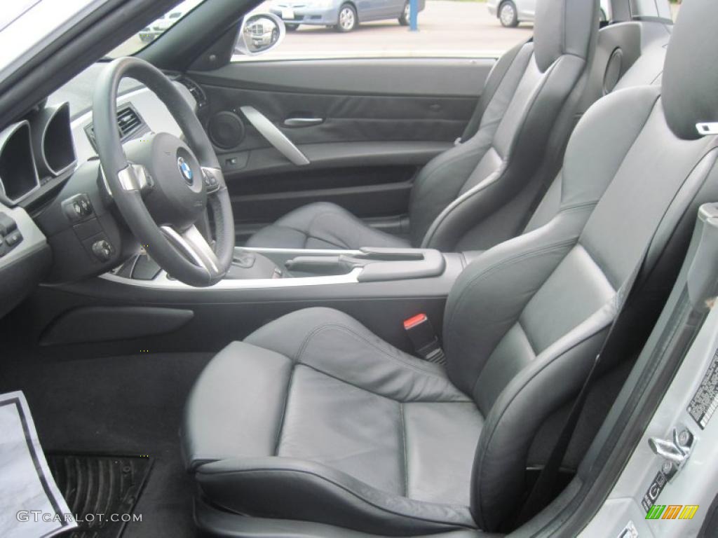 2006 Z4 3.0si Roadster - Silver Grey Metallic / Black photo #6