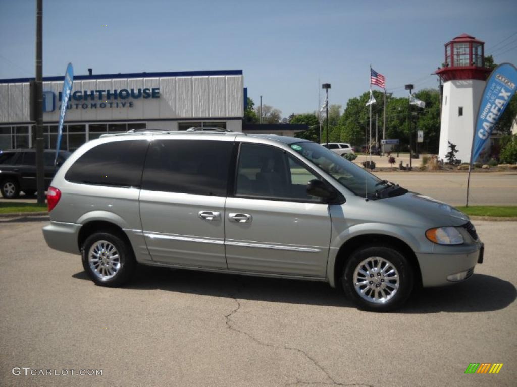 Satin Jade Pearl Chrysler Town & Country