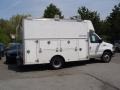 2006 Oxford White Ford E Series Cutaway E350 Commercial Utility Truck  photo #3