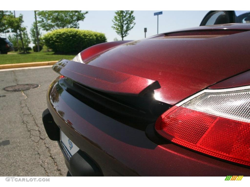 2004 Boxster  - Carmon Red Metallic / Black photo #32