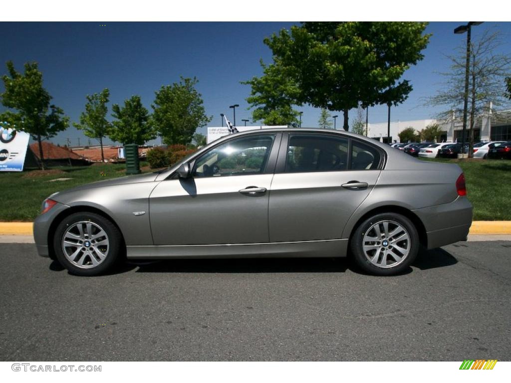 2007 3 Series 328xi Sedan - Platinum Bronze Metallic / Beige photo #3